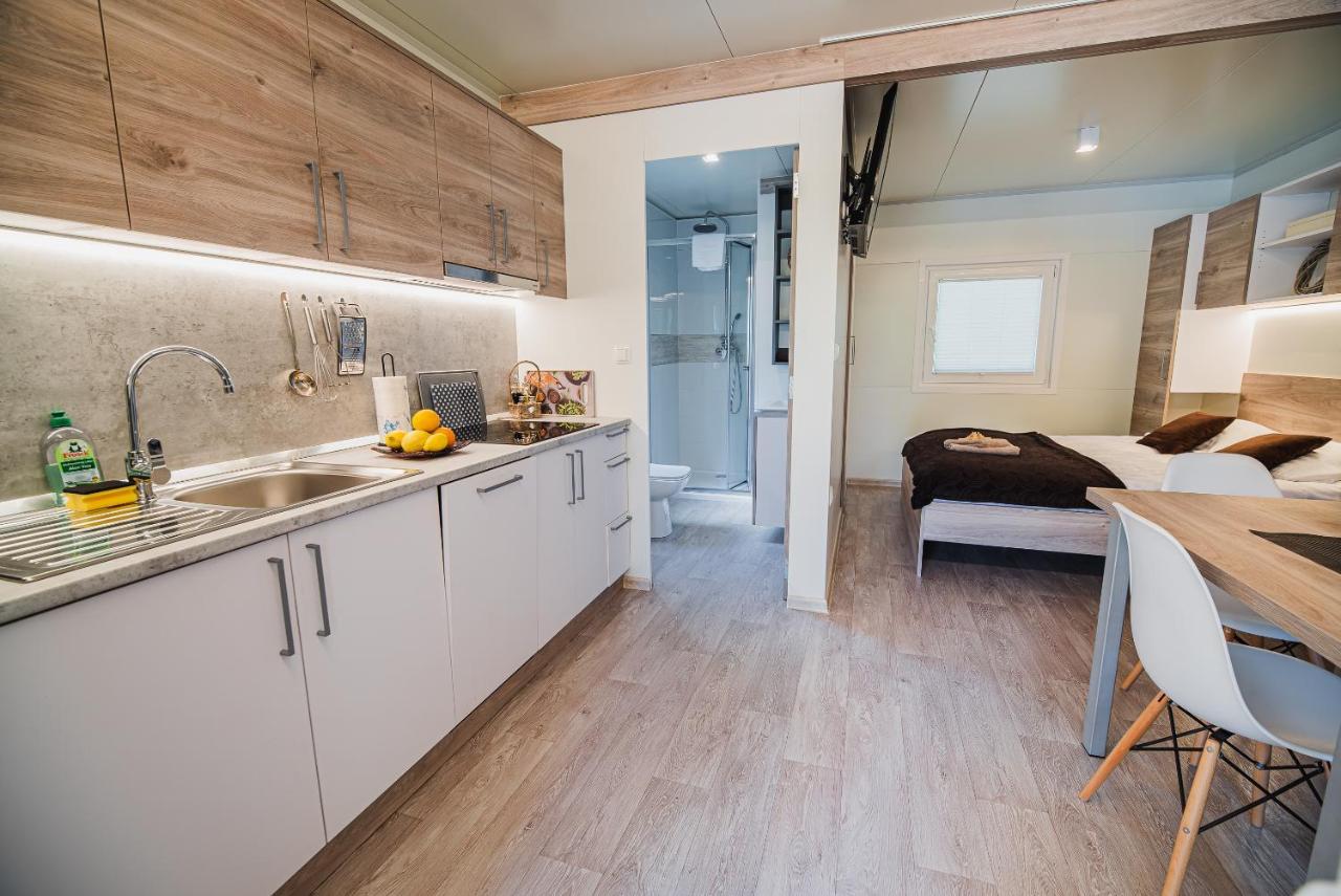 Premium Mobile Tree House With Thermal Riviera Tickets Catez ob Savi Exterior foto